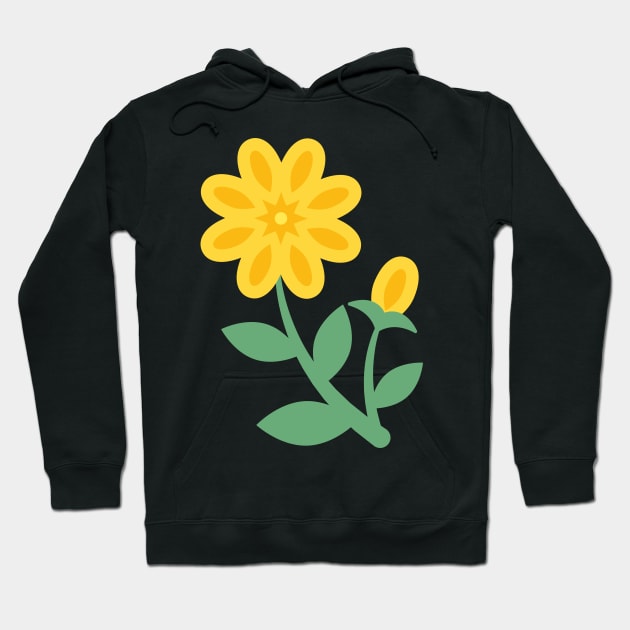 Cute Colorful Daisy Hoodie by SWON Design